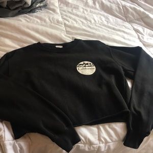Brandy Melville cropped sweatshirt
